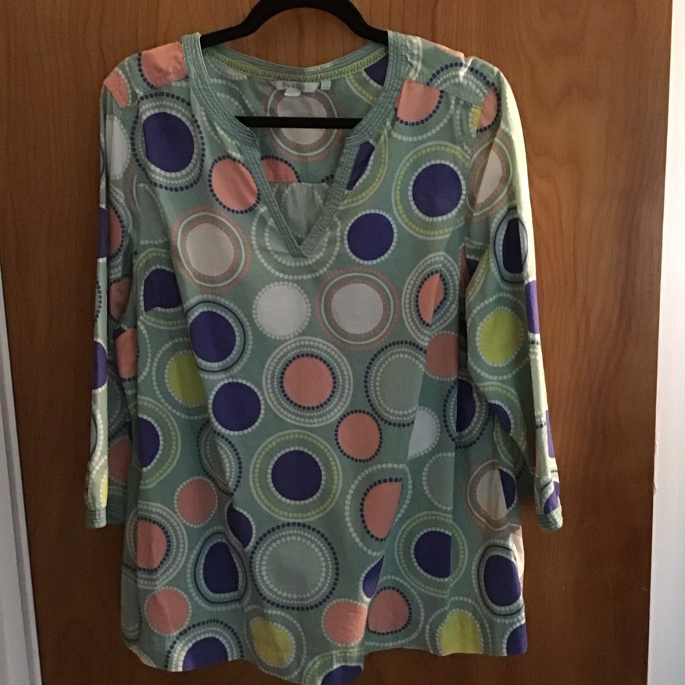 Boden 3/4 in sleave blouse. EUC